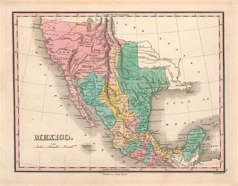 Mapa antiguo de México Todo Mapas México