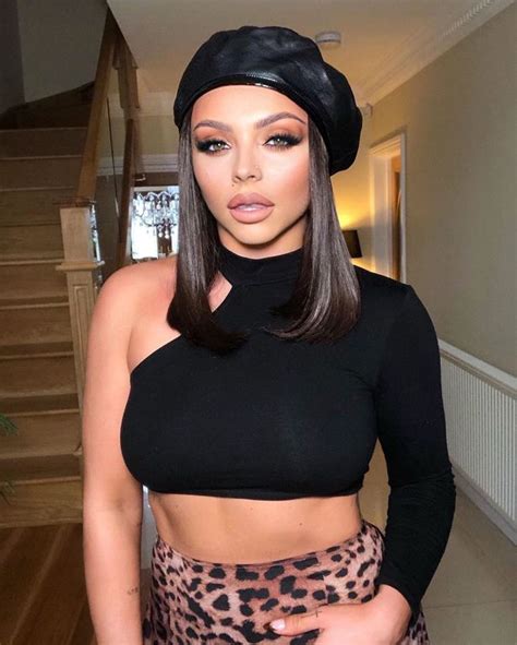 Little Mixs Jesy Nelson Flaunts Never Ending Pins In Skirt Slashed Up