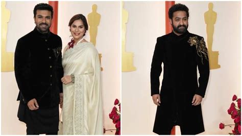 Ntr Jrs Oscar 2023 Outfit Was A Love Letter To India