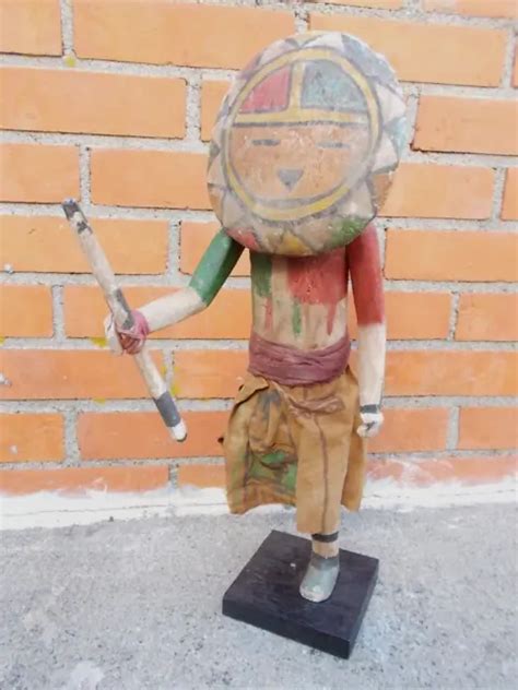 Poup E Kachina Style Hopi Tawa Le Soleil Cm Eur