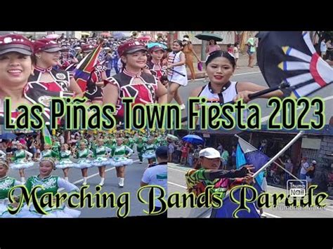 Marching Bands Parade Las Pi As Town Fiesta Youtube