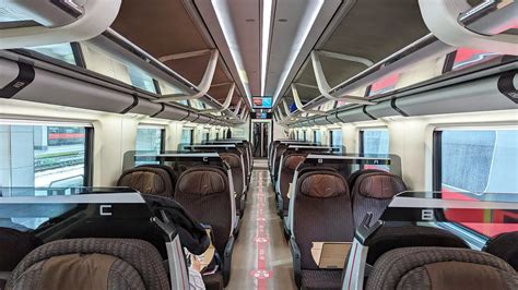 What It Is Like In Trenitalia Frecciarossa Standard Class Grounded