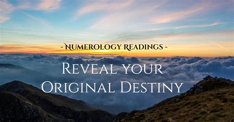 Numerology Readings Reveal Your Original Destiny Tom Eckert