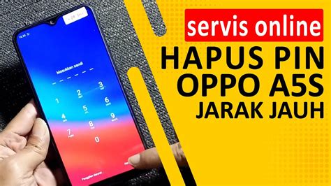 Servis Online Hapus Kunci Layar Lupa Pola Pin Sandi OPPO A5S CPH1909