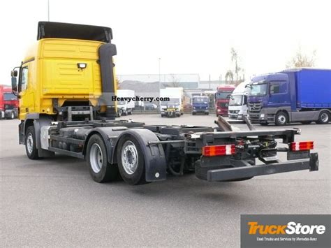 Mercedes Benz Actros Ll Bdf Ahk Air Euro Swap Chassis Truck