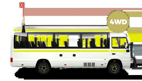 22-Seater Buses Minespec Hire Perth WA - Mine Spec Bus Rental