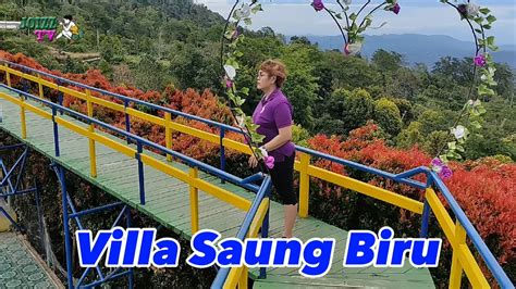 VLOG Joizz TV OTEWE VILLA SAUNG BIRU DILERENG GUNUNG KARANG YouTube