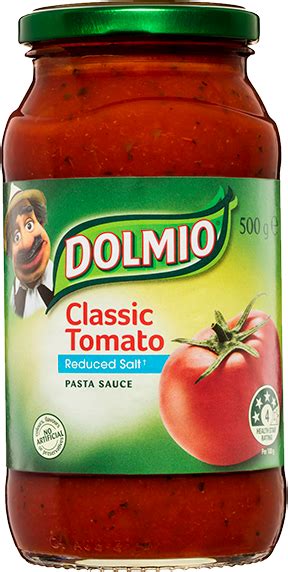 Mars Food Australia Dolmio Classic Tomato Salt Reduced Pasta Sauce