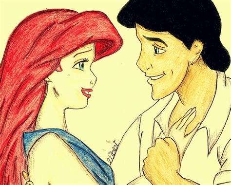 Ariel And Eric. by LilNikiwi on DeviantArt