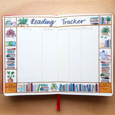 Bullet Journal Reading List Ideas For Book Lovers The Creatives Hour