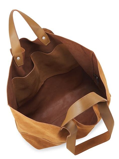 Shop Rag And Bone Logan Suede Tote Saks Fifth Avenue