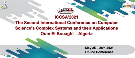 ICCSA2021 University Of Larbi Ben M Hidi Oum El Bouaghi