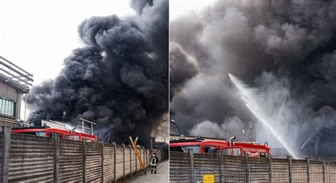 San Giuliano Incendio Alla Nitrolchimica Esplosioni Poi Le Fiamme