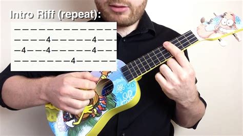 Spongebob Squarepants End Theme Ukulele Tutorial Видео Dailymotion