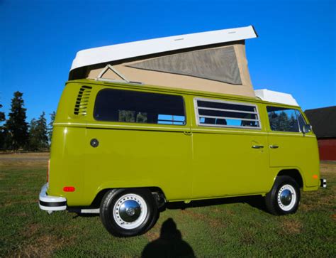 Westfalia Pop Top Camper Bus Van Vw Campmobile Riviera Rebuild Engine