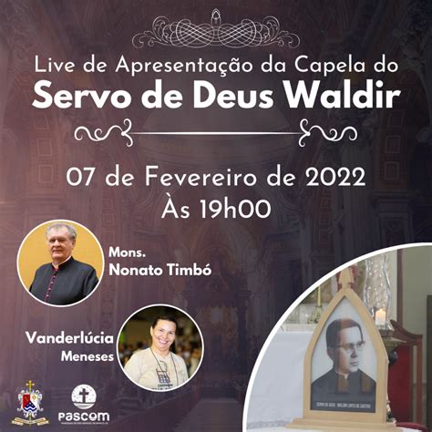 Paróquia de São Manuel promove uma Live de apresentação da capela