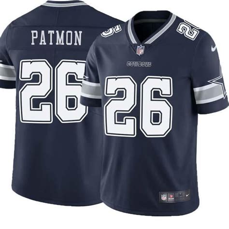 Tyler Patmon Cowboys Jersey Custom Sewn-on Patch Men Women Youth Size ...