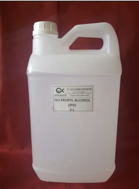 Isopropyl Alcohol Isopropil Alkohol IPA MURNI 5 Liter Lazada