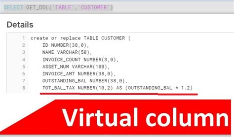 Snowflake Virtual Column In Data Load Cloudyard