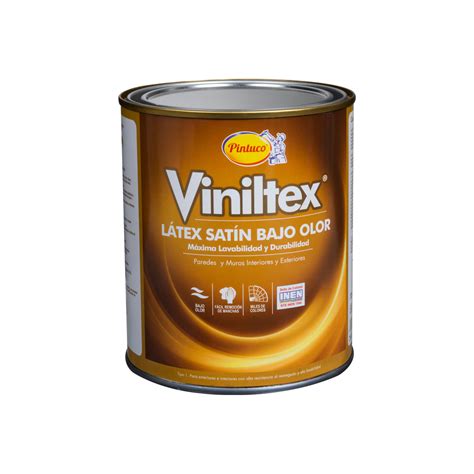 Pintura Viniltex Pintuco Satín Blanco Puro 1L 915236