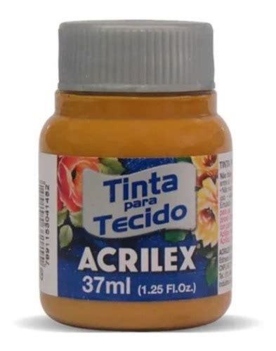 Pintura Para Tela Mate 37 Ml Acrilex 539 Siena Natural MercadoLibre