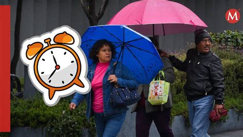 Lluvias Hoy 5 De Septiembre ¿a Qué Hora Va A Llover En La Cdmx