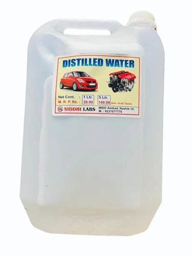 Distilled Water For Battery At Best Price In Nashik By Siddhi Labs Id