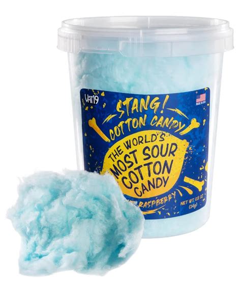 Stang Cotton Candy The Worlds Most Sour Cotton Candy