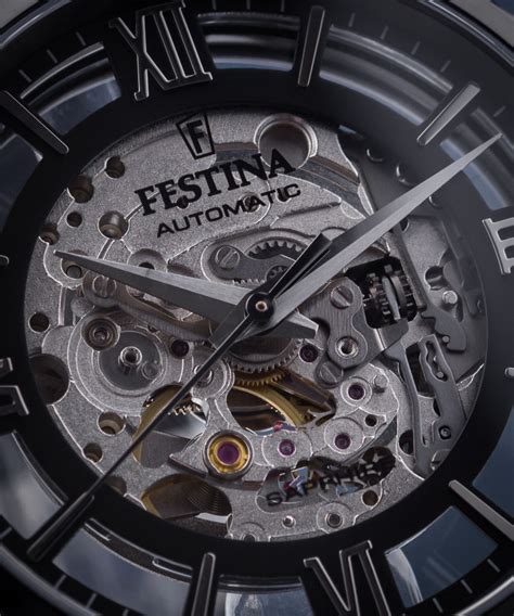 Festina F Hodinky Automatic Skeleton Hodinkovna Sk