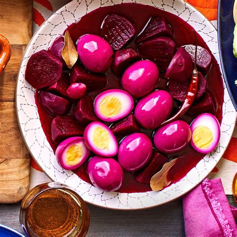 Spicy Pickled Eggs & Beets