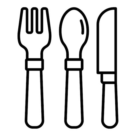 Premium Vector Cutlery Icon