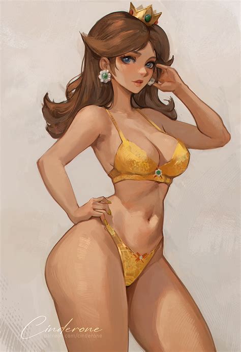 Princess Daisy Mario Drawn By Cinderone Danbooru