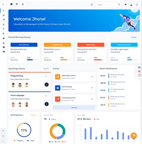 Education Lms Responsive Bootstrap Admin Dashboard Template