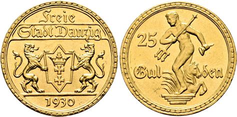 NumisBids H D Rauch Auction 109 Lot 2409 POLEN Freie Stadt Danzig