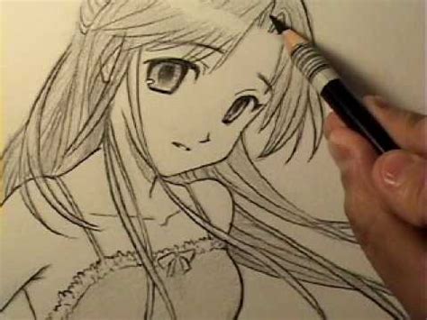 How to Draw an Innocent-Looking Manga Girl [HTD Video #11] - YouTube