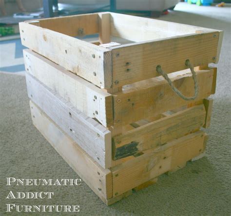 How To Build A Wood Crate Pneumatic Addict