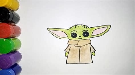 How To Draw Baby Yoda Sketchok Easy Drawing Guides Images