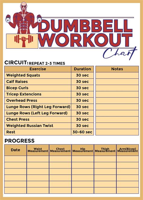 Dumbbell Workout Chart For Men | Hot Sex Picture