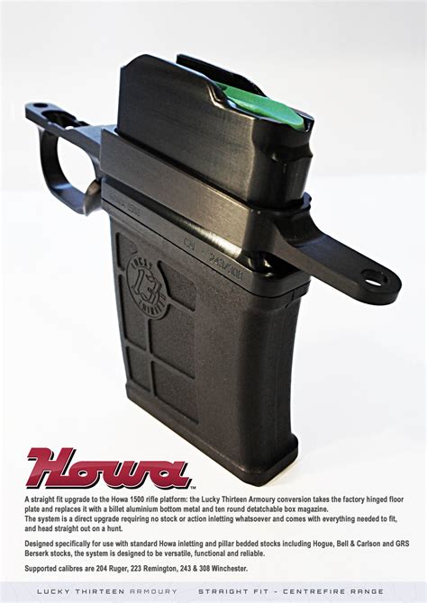 Gunworks Ltd Howa Detachable Magazine Conversion Kit For