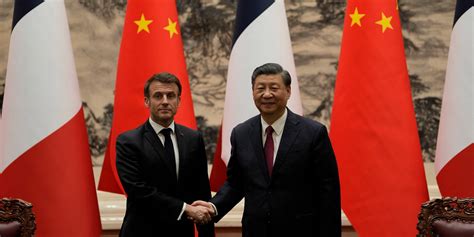 Macron In China Xi Jinping Calls On All Parties Not To Worsen The