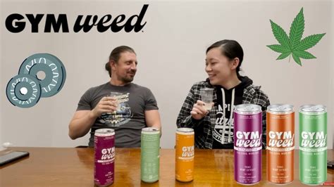 Gym Weed Hemp Extract Energy Drinks Review And Taste Test Trying All