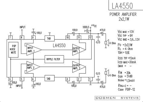 Dosmen systems - LA 4550
