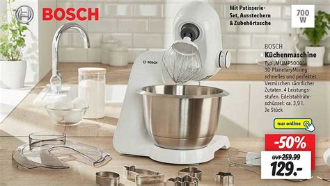 Bosch K Chenmaschine Angebot Bei Lidl Prospekte De