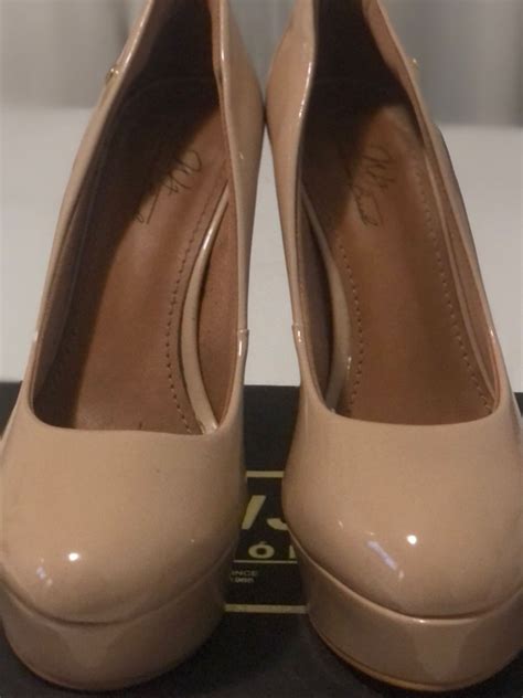 Sapato Nude Wj Sapato Feminino Wj Usado Enjoei