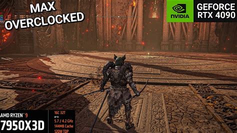 Elden Ring RTX 4090 7950X3D 1440p 4K DSR Max Settings Benchmark