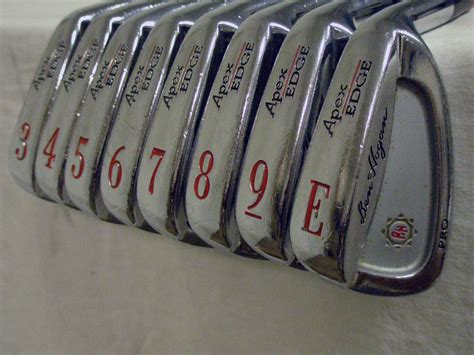 Ben Hogan Apex Edge Pro Irons Set 3 Pw Steel Stiff Forged Golf Clubs