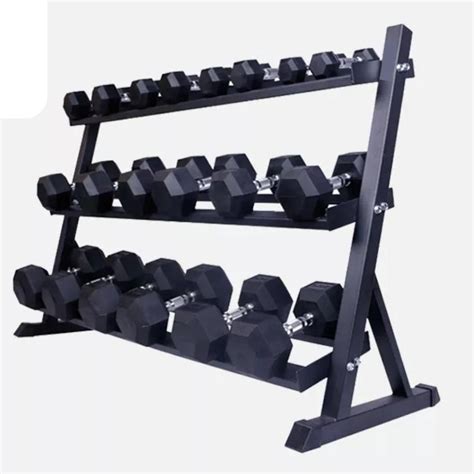 Set Rack Pares De Mancuernas Starfit