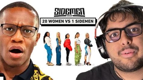 Malakai Reacts To Women Vs Sidemen Deji Edition Bts Youtube