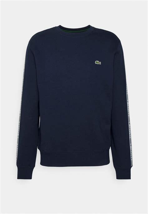 Lacoste Sport Tapered Sweatshirt Navy Blue Bleu Marine Zalando Be