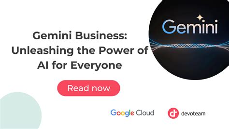 Gemini For Google Workspace Unleashing The Power Of Ai For Everyone